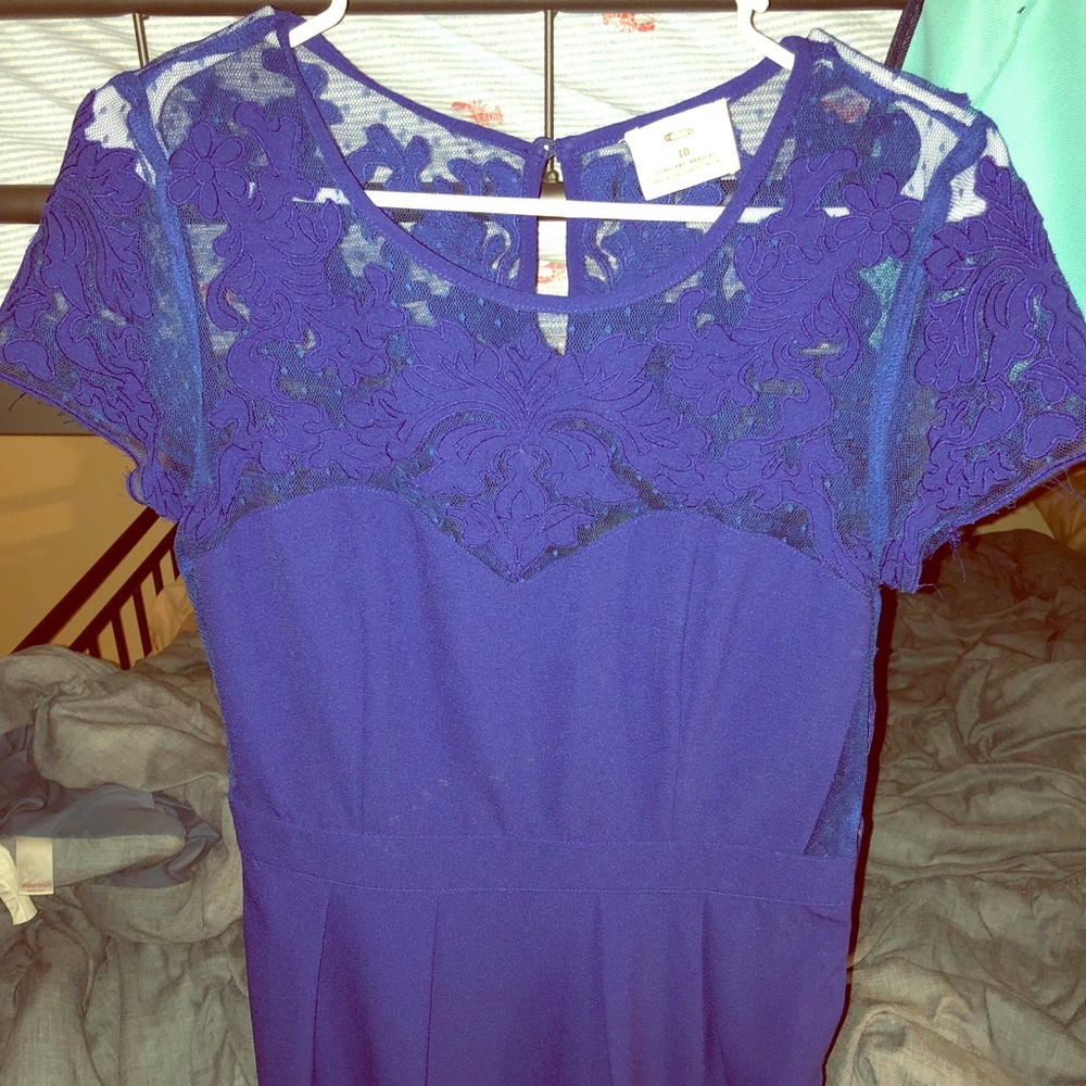 Blue Lace Dress